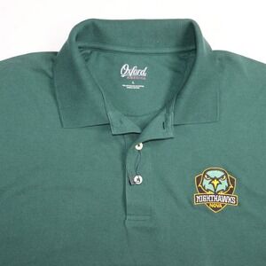 Oxford America NOVA Community College Nighthawks Polo Shirt Green Mens L